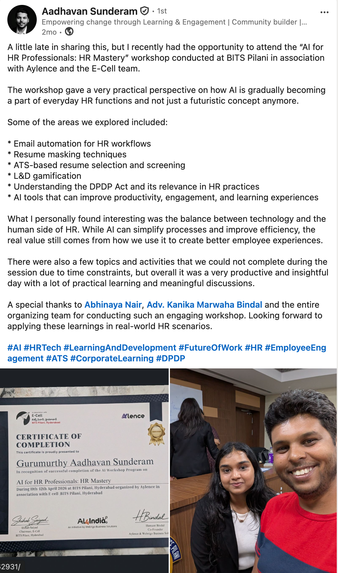 LinkedIn review 10