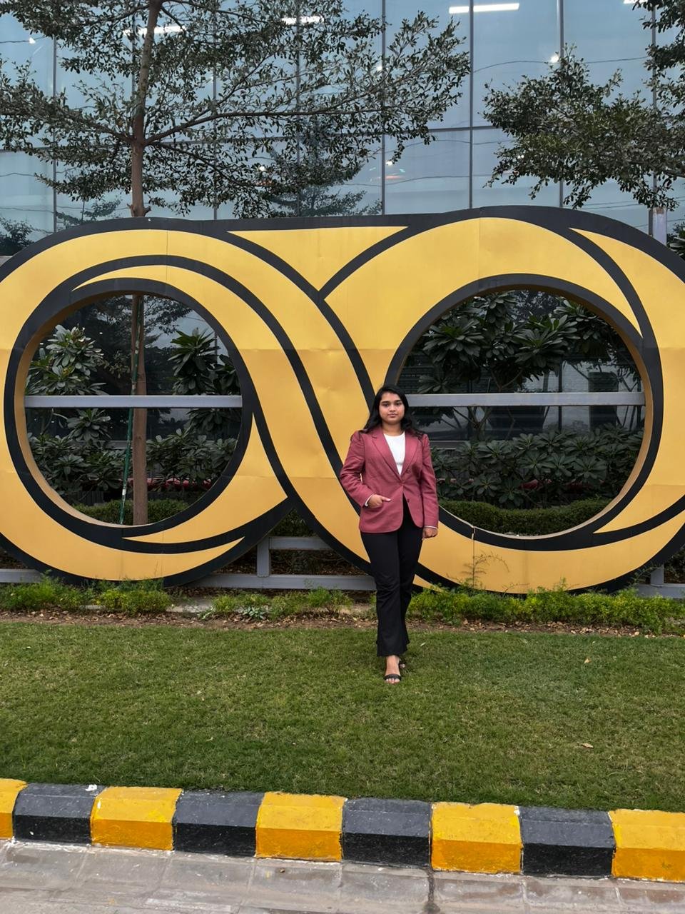 Abhinaya Nair at the Lenskart campus